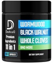 11in1 Wormwood Capsules - 180 Kapseln aus schwarzem Walnuss, Gewürznelken, Ingwer, Turmeric, Apple, Berberin HCI & More - Unterstützung Immunsystem für 3 Monate