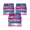 Sominex Sleep-Aid de nuit, formule de concentration maximale, dose unique, 72 comprimés - boîte de 3