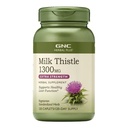 GNC Herbal Plus Thistle de lait 1300mg Supplément, Extra Force, Végétarien, soutient la fonction saine du foie, 120 portions