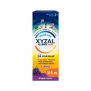 Xyzal remède anti-allergie 24 heures pour les enfants, Levocetirizine Dichlorure Antihistamine liquide, Raisin, 10 Fl. oz.