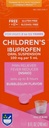 Ibuprofène pour enfants, 2-11 ans, Bubble Gum - 8 oz.