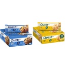Quest Nutrition Blueberry Muffin (12 Count) und Lemon Cake (12 Count) Protein Bars Bundle, High Protein, Gluten Free