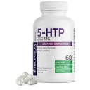 Bronson 5-HTP 200mg (5-Hydroxytryptophan) Griffonia Simplicifolia Non-GMO, 60 vegetarische Kapseln