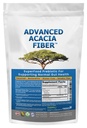 Poudre de fibre Acacia avancée 2,5 Ibs (40oz) Poudre de réparation de fibre soluble biologique. Supplément naturel Prébiotique pour Gut Repair