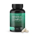 Mélange Premium de 52 Trace Minerals Complex avec des minéraux essentiels sous forme chélatée – Tous naturels et 100% biologiques - 120 capsules - Full Spectrum Ionic Mineral Blend - Sans danger pour les femmes et les hommes