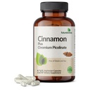 Futurebiotiques Cinnamon Plus Supplément de picolinate de chrome, Chromium de haute puissance, Non-OGM, 120 Capsules végétariennes