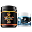 Préentraînement en mode Gorilla (Lémonade BlackBerry) + HydroPrime Glycerol Préentraînement - Stack complet pour Hyper-Hydration, Pompe, Puissance, Endurance et Thermorégulation