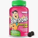 Vitamines pour les enfants piquants + fer, Gummées multivitamines pour enfants avec vitamine C, D, E, B6 et fer, Vitamines gummées, Aromatisées au raisin, 60 Gummées