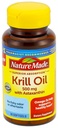 Nature faite, Absorption supérieure Huile de krill 500mg avec Omega 3 Softgels, 30 Compte