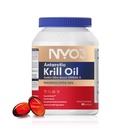 NYO3 1500mg Krill Oil Omega 3 Supplement, Senior's Top Choice, High Content EPA DHA & High Absorption Pure Antarktis Krill Öl mit Astaxanthin und 56% Phospholipide, Labor getestet,90 Softgels