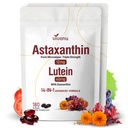 14-en-1 Astaxanthine 12mg et Lutein 40mg avec supplément de zéaxanthine, 12 mois d'approvisionnement, source de microalgues fraîches, soutient les yeux, la peau, antioxydant, articulaire, santé circulatoire, non-OGM, sans gluten, 2 sacs