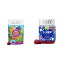 OLLY Kids Multivitamin + Probiotische und Schlafgummis, 120 und 50 Zähler