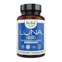 Nested Naturals Luna® Kids, supplément de sommeil doux, baie tropicale, 60 comprimés à croquer