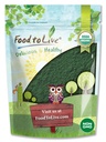 Nourriture pour la poudre de Spiruline biologique vivante, 2 livres — Non-OGM, Kosher, Algae Bleu-Vert cru, Superaliment végétalien, en vrac, non irradié, Protéine verte végétalienne pure, riche en vitamines et minéraux, idéal pour les boissons