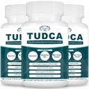 2200MG TUDCA Suppléments hépatiques - Complexe de supplément de sels de bile pour la désintoxication du foie et nettoyage, nettoyage Gallbladder, santé digestive 180 capsules