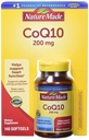 Nature faite CoQ10, Softgels aide à soutenir la fonction cardiaque et la production d'énergie cellulaire, sans saveur, 200 mg, 140 Compte