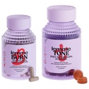 Lemme Daily Sculpt Bundle - Burn Capsules & Tone Gummies, Promote Lean Body Mass for Men & Women (60 ct Each)