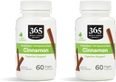 365 Par marché des aliments entiers, cannelle, 60 comtes (paquet de 2)