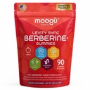 Moogu 3000mg Berberine (DHB) & Ceylon Cinnamon Advanced Gummies - 45 Days Supply - High Absorption Mega Formula with (40:1) Inositol, ACV, ALA, & 9 Botanical - Sugar-Free Vegan Gummies