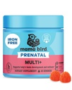 Meilleur Nest Wellness Mama Bird Prénatal Multi Plus - Supplément de soins prénatals soutient la santé cérébrale et digestive - Multivitamine végane avec du méthylfolate et plus - Fraise, 60 Gummies (30 portions)