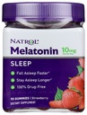 Natrol Melatonin Gummies 10mg, Strawberry, 90 Count (Pack of 1)