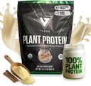 Vedge Poudre de protéines végétales - Poudre de protéines végétales avec du pois, de la citrouille et du tournesol - USDA Organic, Amino Acides, Sans lait, Sans gluten, Sans soja, Keto, Non OGM, Texture lisse - cannelle - 20 portions