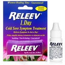 Releev 1Day Cold Sore Treatment Liquid, Fast-Acting Soothing of Pain and Itching, Topical Care for Fever Blisters & Lip Sores, 0.2 Ounces