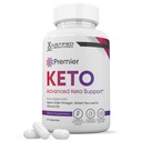 Premier Keto ACV Pillen 1275MG Keto Unterstützung Mischung Alternative zu Gummien Formuliert mit Apfel Apfelessig Extra Virgin Olivenöl Pulver Grüner Tee Blatt 60 Kapseln