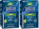 Nature's Way Extra Strength(1) Fortify Probiotic,Probiotics for Digestive Health,Prebiotics,50 Billion Live Cultures,Digestive & Immune Health Support*,30 Kapseln,(Pack von 2)