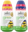 Bundle of Zarbee's Kids Cough + Mucus Daytime and Nighttime for Children 2-6 with Dark Honey, Ivy Leaf, Zinc & Elderberry, 1 Pädiatrie Empfohlen, Drug & Alcohol-Free, Mixed Berry Flavor, 4FL Oz
