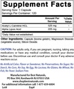 Best Naturals Acetyl L-Carnitine and Alpha Lipoic Acid 750 mg & Zinc Gluconate 50mg