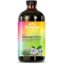 Serene Herbs Soursop Bitters Liquid with Soursop Leaves for Gut Cleanse, Detox & Immune Boost with Black Seed, Moringa, Irish Moss, Ashwaganda, Turmeric, 32 Fl Oz (Pack of 1), Soursop