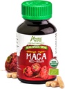 Amazon Andes Red maca Root Capsules - Supplément Santé Femme - Energisant Naturel - Certifié USDA NOP - Genitalized, Non GMO & Gluten Free - 100 pilules Vegan (1500mg par portion) - Fabriqué au Pérou