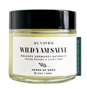 Organic Wild Yam Balancing Salve for Hormone Support Menopause Perimenopause Symptom Relief Menstrual Cycle PMS Discomfort Chaste Tree Berry Red Clover Cramp Bark | Made in USA