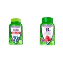 Vitafusion Extra Strength 5,000 mcg Biotin and 1,000 mcg B12 Gummy Vitamins, America's Number 1 Gummy Vitamin Brand, 50 and 70 Day Supply