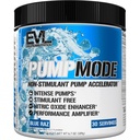 EVL PumpMode Supplément à oxyde nitrique - Poudre de pré-entraînement de pompe à oxyde nitrique avec du glycérol et de la bétaïne pour la récupération musculaire Croissance et Endurance - Stim Free Pre Workout Drink (Blue Raz)
