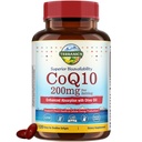 Terranics CoQ10 200mg, Coenzyme Q10 supplément avec huile d'olive vierge extra pour l'absorption améliorée, fabriqué aux États-Unis, soutient la santé cardiaque, la protection antioxydante, la production d'énergie, non-OGM, 120 Softgels