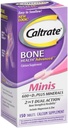 Caltrate 600+D3 Plus Minéraux Mini Calcium et supplément vitamine D3 Mini Comprimé, 600 mg, 150 Compte (paquet de 3)