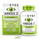 Vityees AREDS 2 Vitamines oculaires, Support Maculaire Classique, Capsules sans allergène, avec Vitamine E naturelle, Vitamine C, Zinc, Cuivre, Lutéine et Zeaxanthin, Eye Doctor Trusted, Fabriqué aux États-Unis, 180 Ct