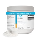 Supplément en poudre XYMOGEN L-Glutamine - favorise le système immunitaire cellulaire + la santé des intestins - soutient le maintien de la masse musculaire, 4000 mg L-Glutamine par portion (12 oz / 85 portions)