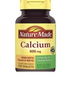 Nature faite de calcium 600 mg avec vitamine D - 120 comprimés par nature faite