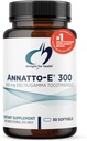 Designs für Gesundheit Annatto-E 300 mg Tocotrienols - DeltaGold Vitamin E Complex Supplement mit Delta + Gamma Tocotrienols - Herz-Kreislauf-, Gesunde Alterung + Antioxidantienunterstützung - Non-GMO (30 Softgels)