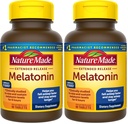 Nature Made Melatonin 4mg Extended Release Tablets,Sleep Supplements for Adults,100% Drug Free Sleep Aid,90 Day Supply,90 Count (Pack of 2)