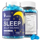 Melatonin 3mg 15mg for The Whole Family with Ashwagandha, 5-HTP, Lemon Balm, Magnesium, B12, B6 Chewable & Low Sugar - for Healthy Rest Cycle, Deep Zzzs, Positive Mood & Brain Health, 150 Counts