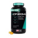 Supplément JYM Science Omega JYM Huile de poisson 2800mg, Omega haute puissance 3, EPA, DHA, DPA pour le cerveau, le cœur et le soutien des articulations 120 gels doux