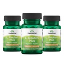 Swanson L. Reuteri Probiotic Plus w/L. Rhamnosus L. Acidophilus & FOS Prebiotic Digestive Support - Promotion de la santé Gut w/ 7 Million CFU par gélule - (30 Capsules Veggie) (3 Pack)
