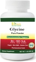Poudre Glycine pure 16 oz Sans gluten Non-OGM Fabriqué aux États-Unis