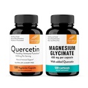 Sandhu's Quercetin & Magnésium Glycinate complexe Capsules... ..suppose l'immunité, la santé musculaire et la qualité du sommeil
