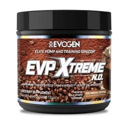 Evogen EVP Xtreme NO - Pre Workout Powder for Men & Women | Sugar Free Preworkout with Beta Alanine, Creatine, and Caffeine for Energy & Pump | Iced Mocha Coffee | 40 Servings