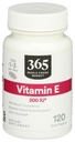 365 par marché des aliments entiers, vitamine E 200 UI, 120 CT